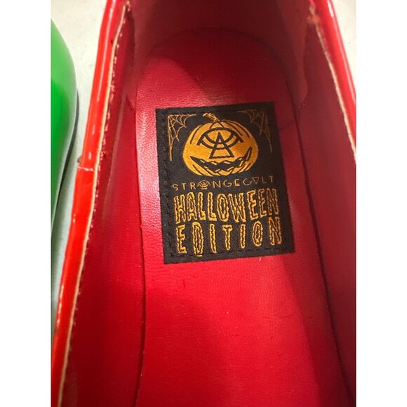 Strange Cult Strangecult CVLT Halloween Edition LYDIA JACK O LANTERN FLATS POISO - Picture 2 of 4